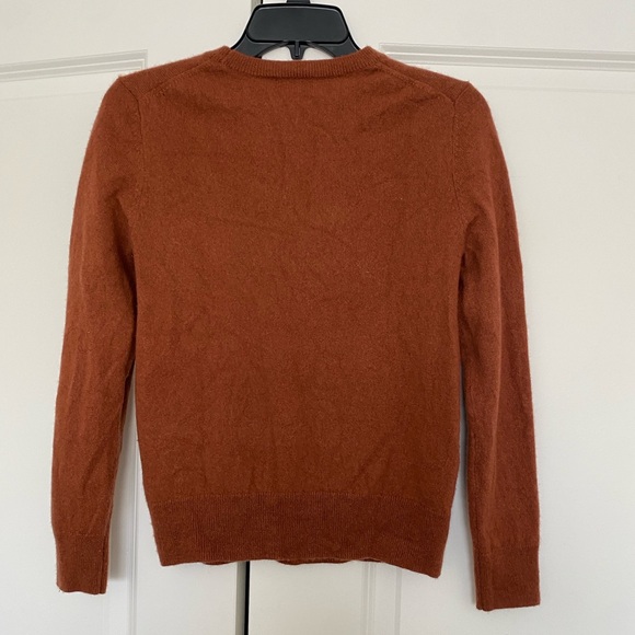 Quince Mongolian Cashmere Crewneck Sweater in Chestnut Women’s Size Small - Picture 4 of 8